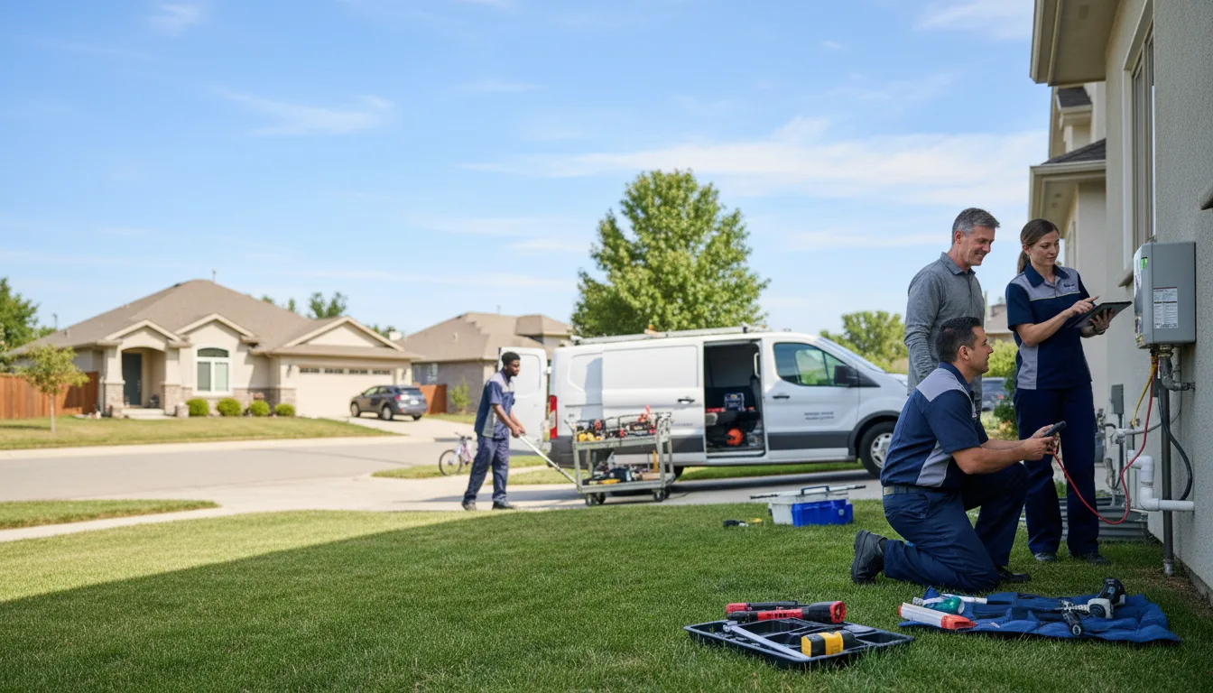Tankless water heater service in Lorimor, IA